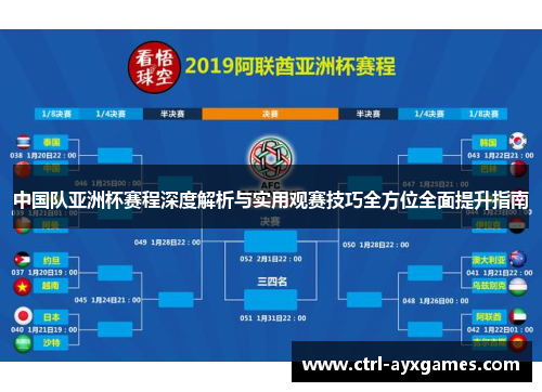 中国队亚洲杯赛程深度解析与实用观赛技巧全方位全面提升指南